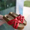 Tenda Kırmızı Cilt Terlik