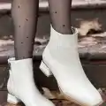 Tonti Bej Cilt Topuklu Bot