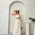Uzun astarlı etek