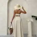 Uzun astarlı etek
