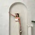Uzun astarlı etek