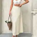 Uzun astarlı etek