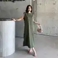 Vatkalı elbise
