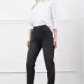 Yüksek bel mont jean pantolon
