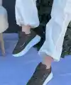 Aleid Yeşil Süet Bağcıklı Spor Ayakkabı