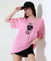 Ayıcıklı oversize tişört