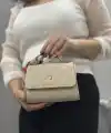 Bej cilt zoje çanta