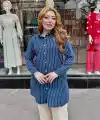 Çizgili tunik gömlek