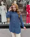 Çizgili tunik gömlek