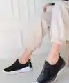 Hılly Siyah Paraşüt Spor Ayakkabı