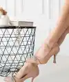 Jexi Nude Cilt Topuklu Ayakkabı