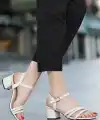 Jioni Ten Cilt Topuklu Ayakkabı