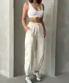Jogger lastik paça pantolon