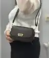 Kahve cilt jessi çanta