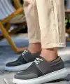 KB-042  Kuback Bağcıklı Gri Günlük Erkek Ayakkabı