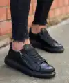 KB-309  Kuback Kömür Fermuar Ve Bağcıklı  Günlük Erkek  Ayakkabı