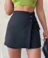 Kuş gözü şort etek s25819
