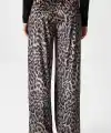 Leopar desen pantolon
