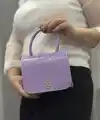 Lila cilt krash çanta
