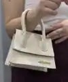 Luxe krem cilt çanta
