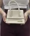 Luxe krem cilt çanta