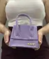 luxe lila cilt çanta