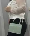 Mint cilt krash çanta