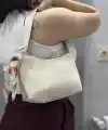 Riwan krem cilt çanta