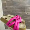Tenda Fuşya Cilt Terlik