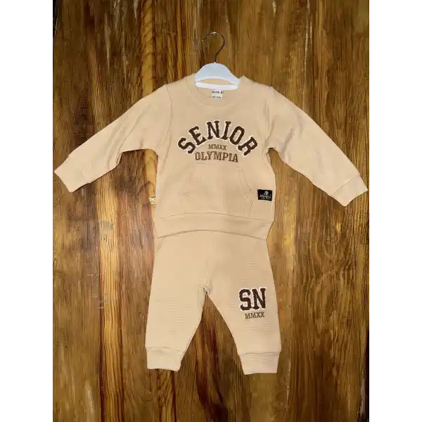 6-24 aylık kanguru cep senıor takım sütlükahve