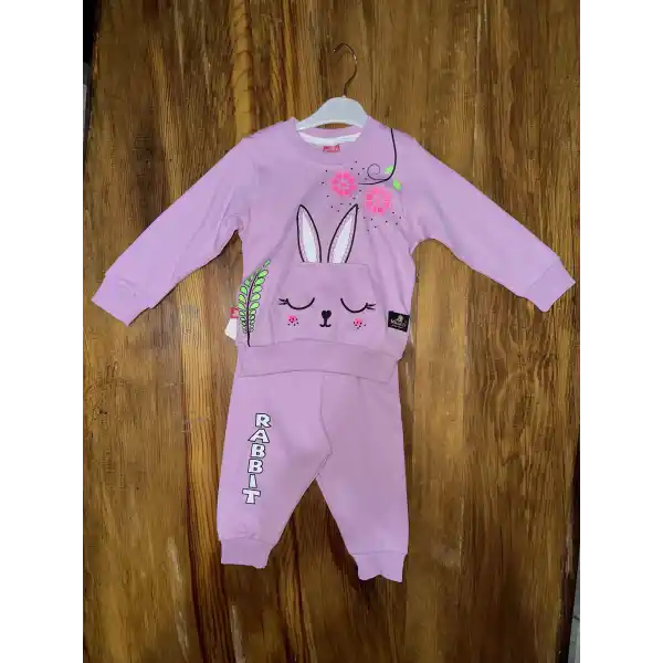 6-24 aylık tavşan baskılı lila