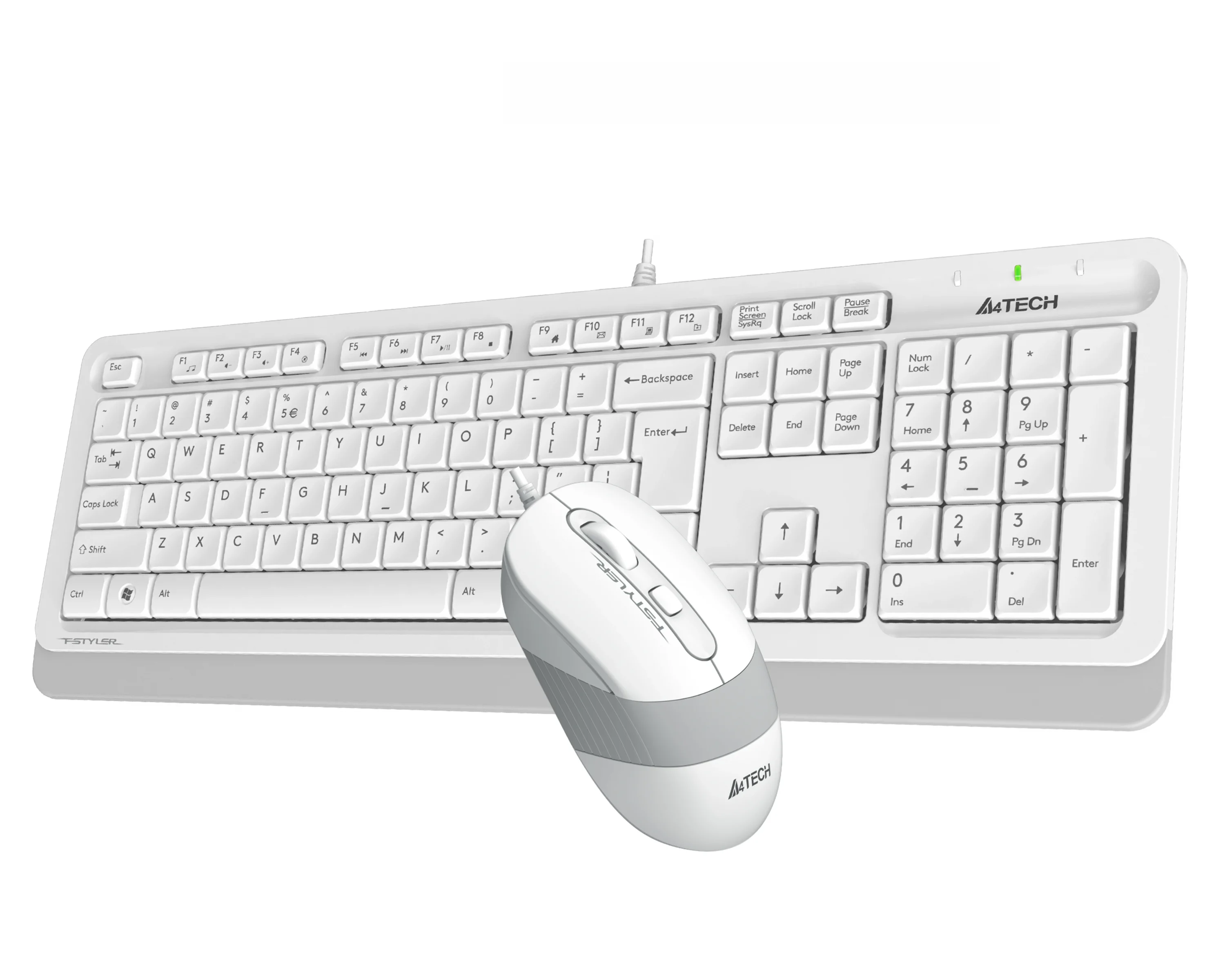 A4Tech F1010 · Beyaz · Türkçe Q
