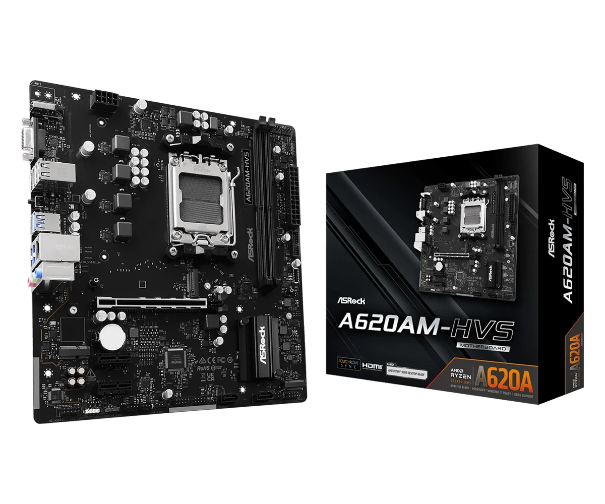 ASRock A620AM-HVS AM5 Micro ATX anakart