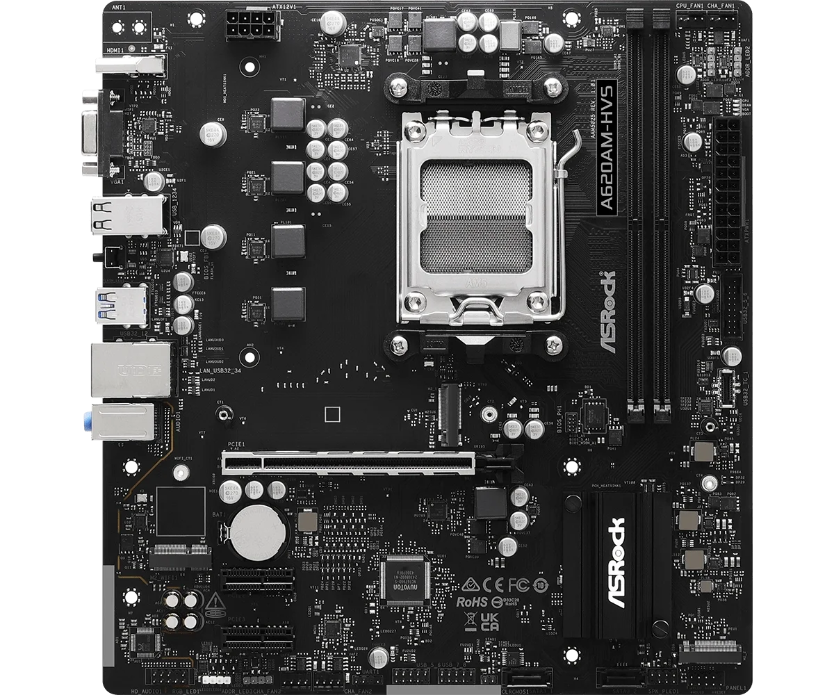 ASRock A620AM-HVS ürün görünümü 2