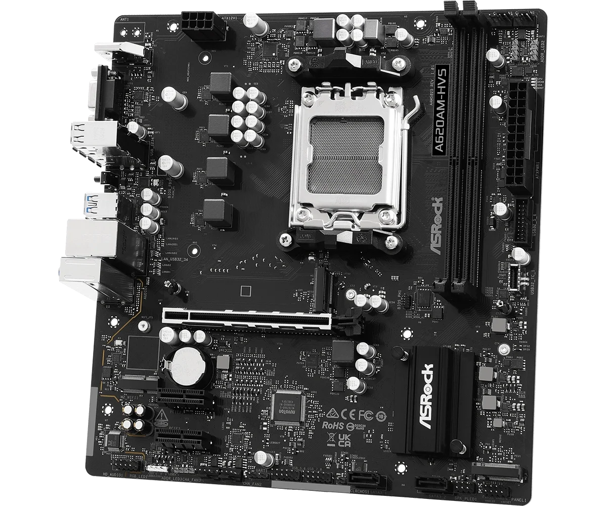 ASRock A620AM-HVS ürün görünümü 4