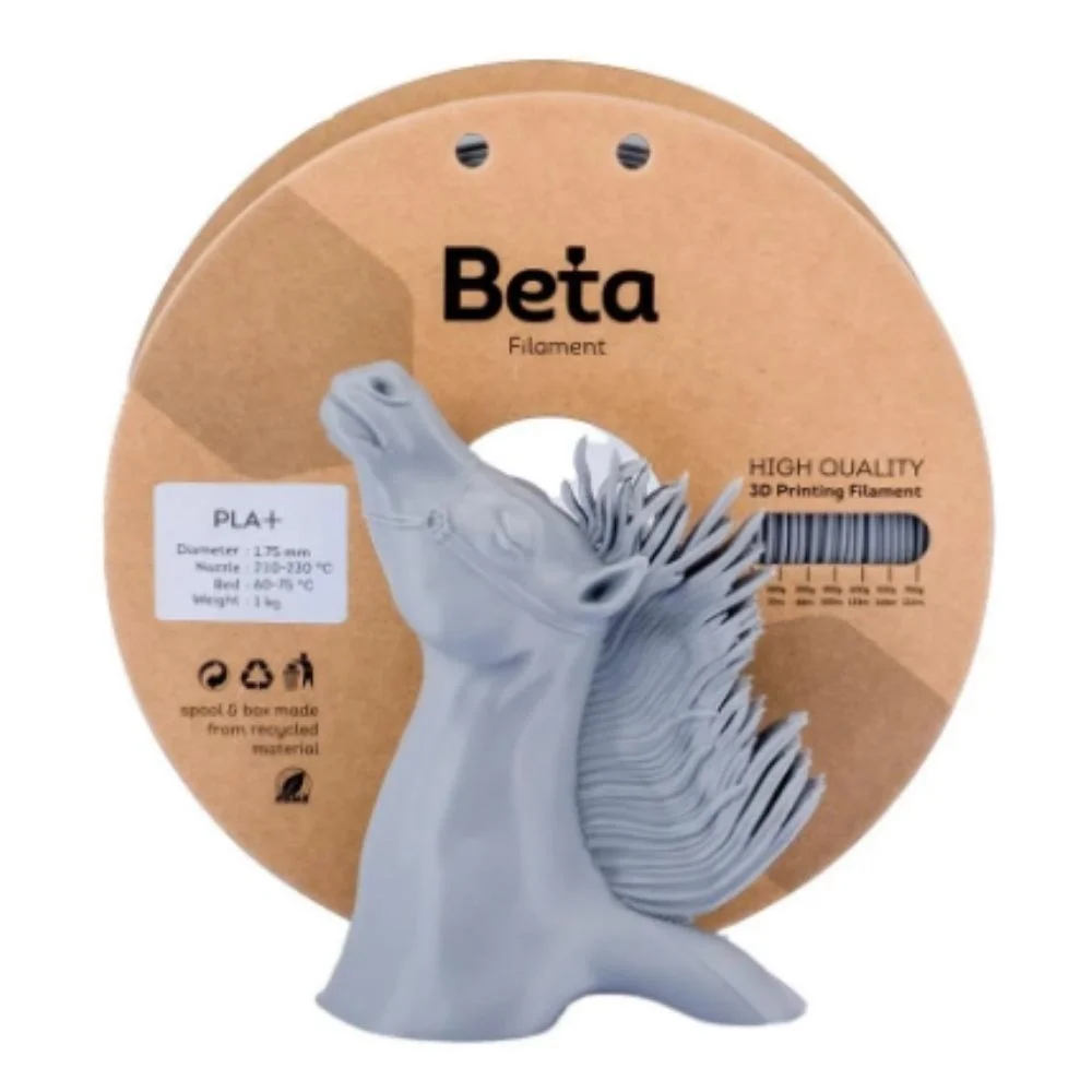Beta PLA+ Gri Filament