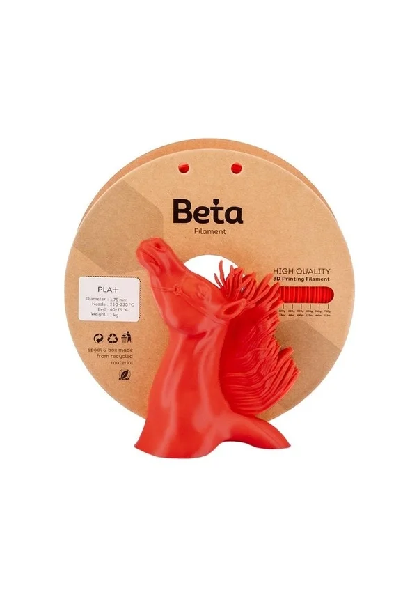 Beta PLA+ Kiss Red Kırmızı Filament