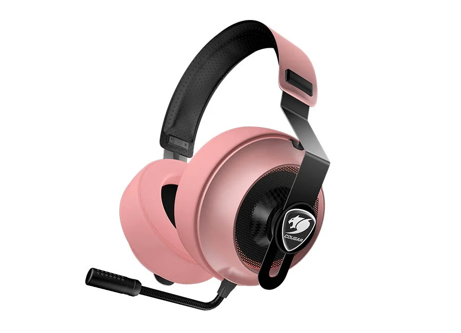 Cougar PHONTUM ESSENTIAL Pembe oyuncu kulaklığı