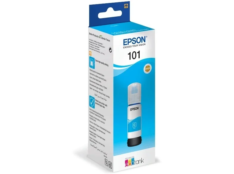 Epson 101 T03V24A Cyan Şişe Mürekkep