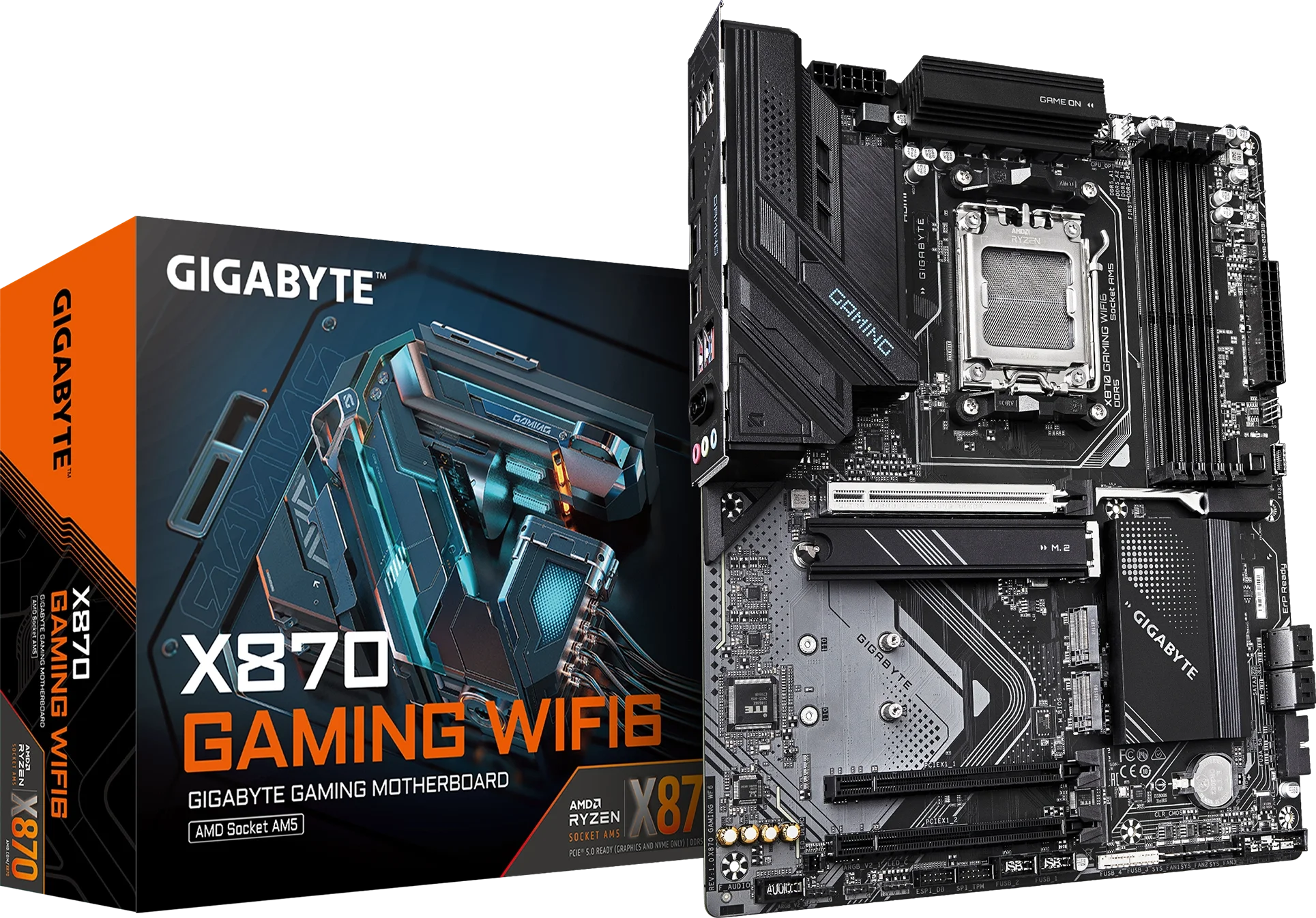 X870 GAMING WIFI6 kutu ve ürün