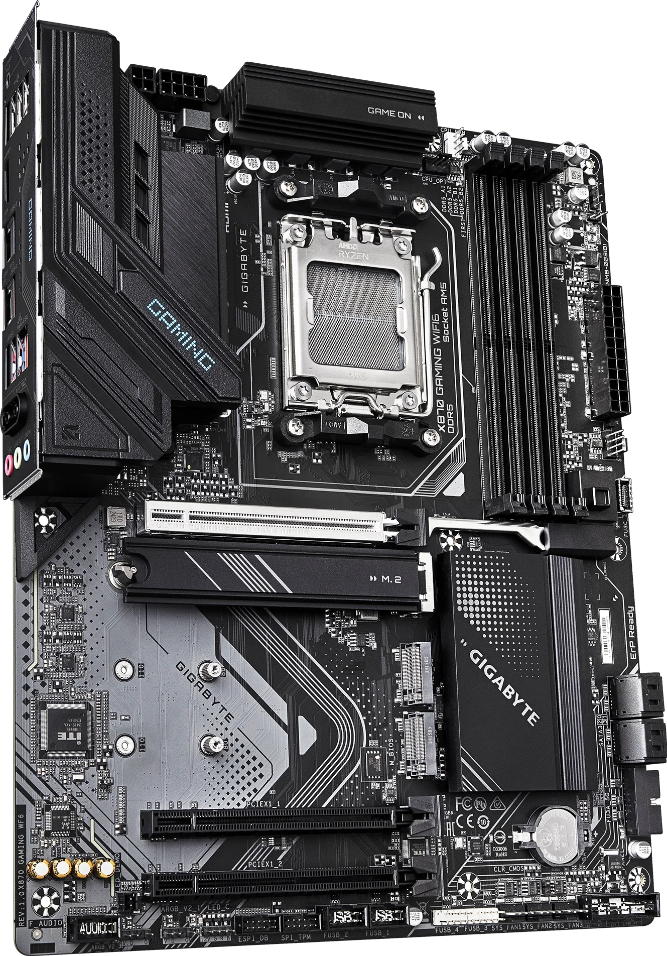 X870 GAMING WIFI6 tasarım detayı