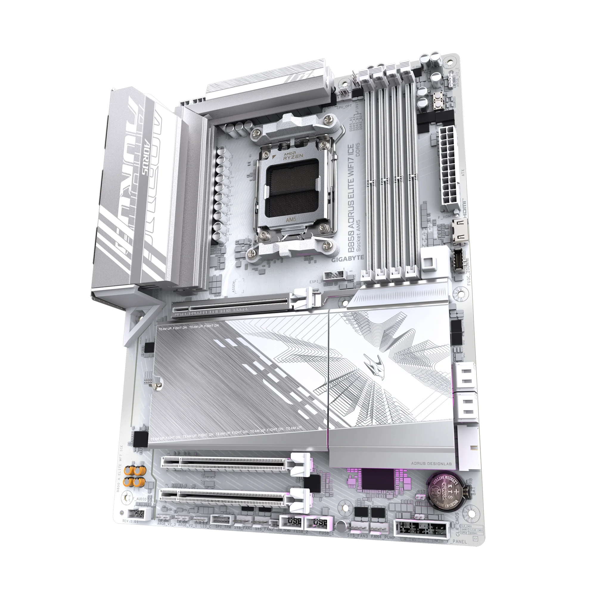 B850 AORUS ELITE WIFI7 ICE alternatif açı