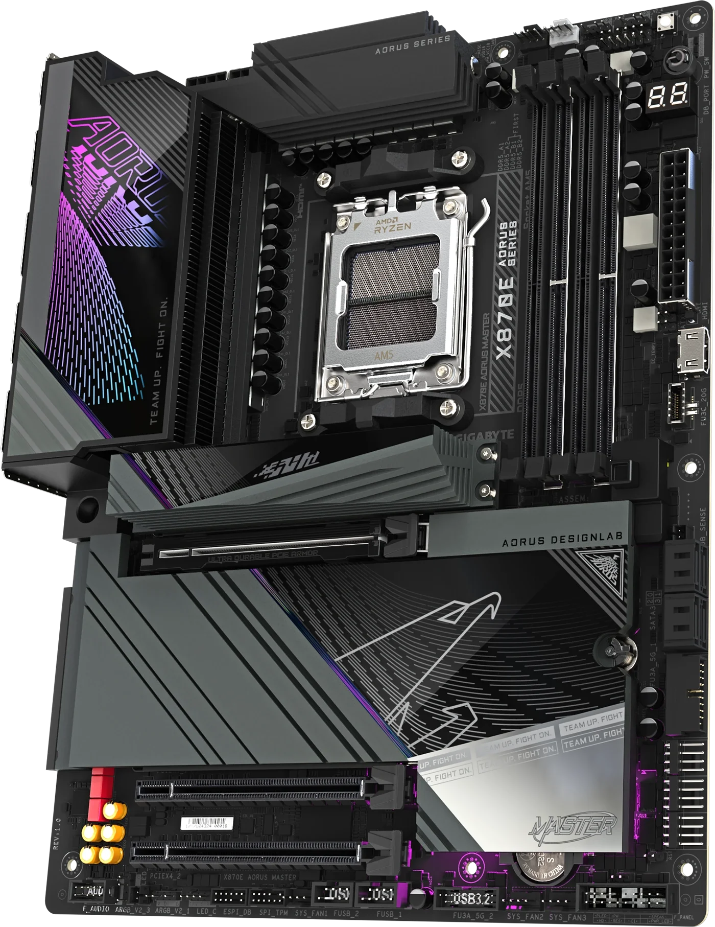 X870E AORUS MASTER alternatif açı