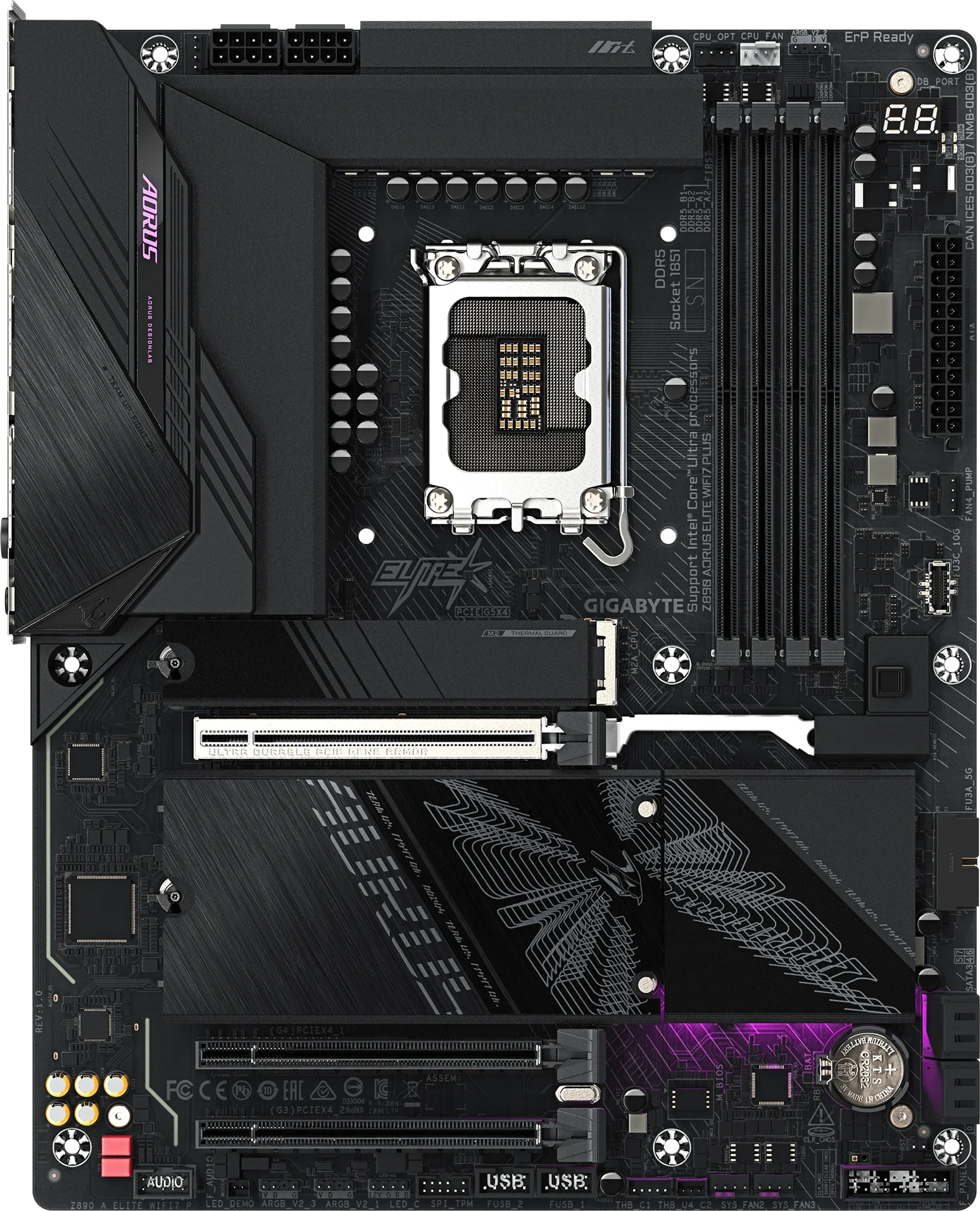 Z890 AORUS ELITE WIFI7 PLUS ürün görünümü