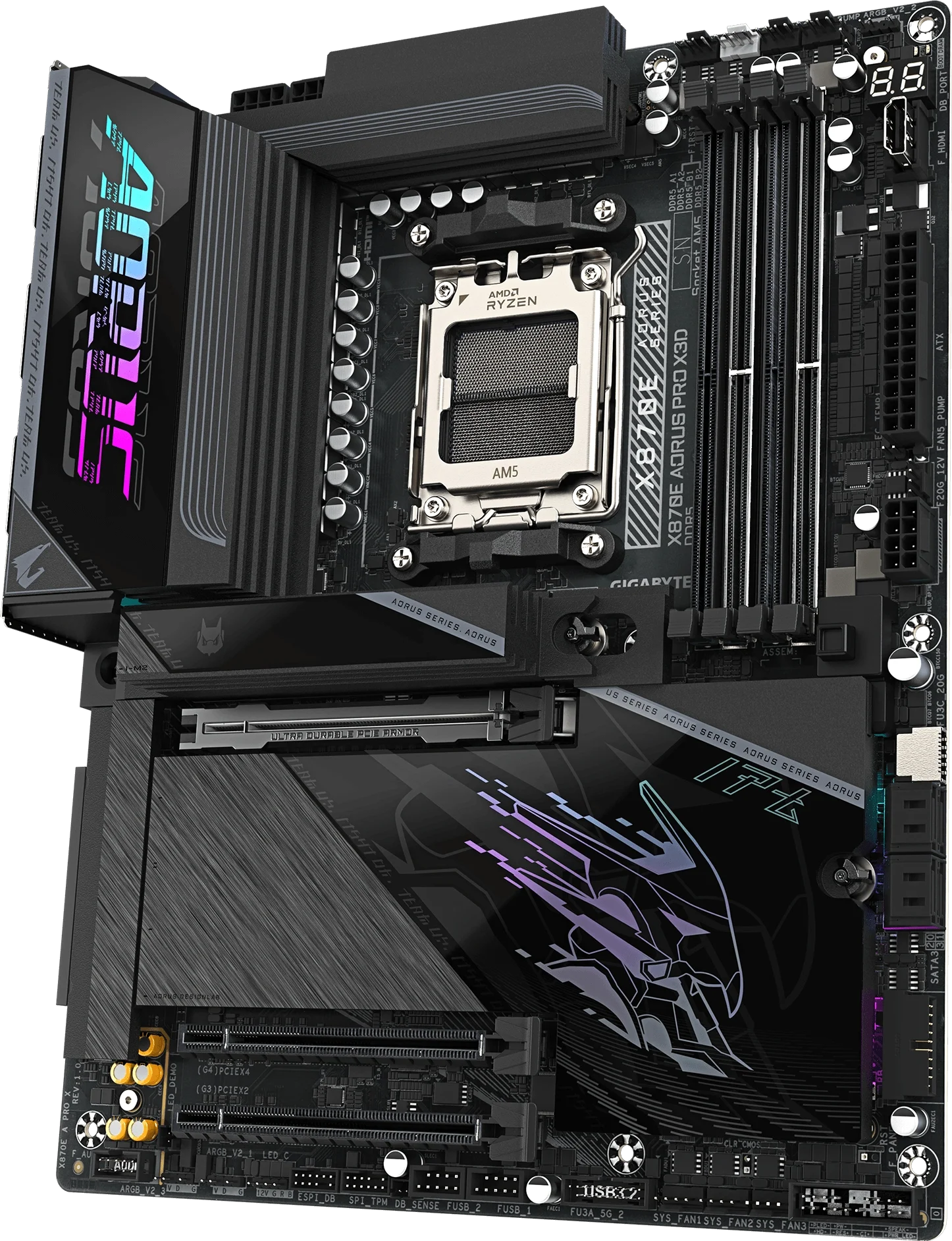 X870E AORUS PRO X3D alternatif açı