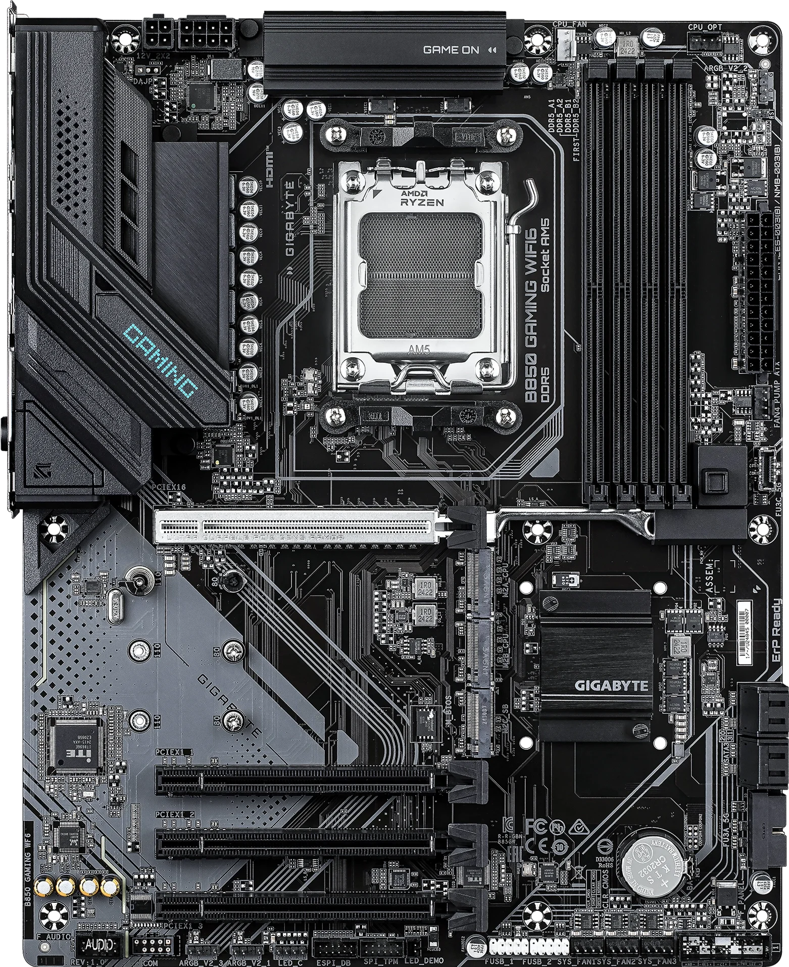 B850 GAMING WIFI6 ürün görünümü