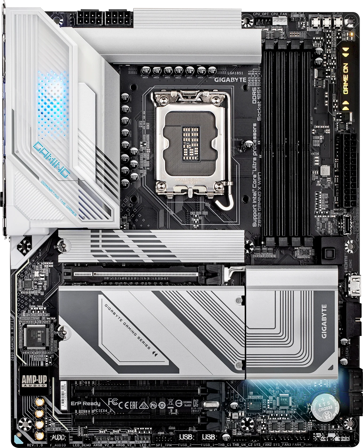 Z890 GAMING X WIFI7 ürün görünümü