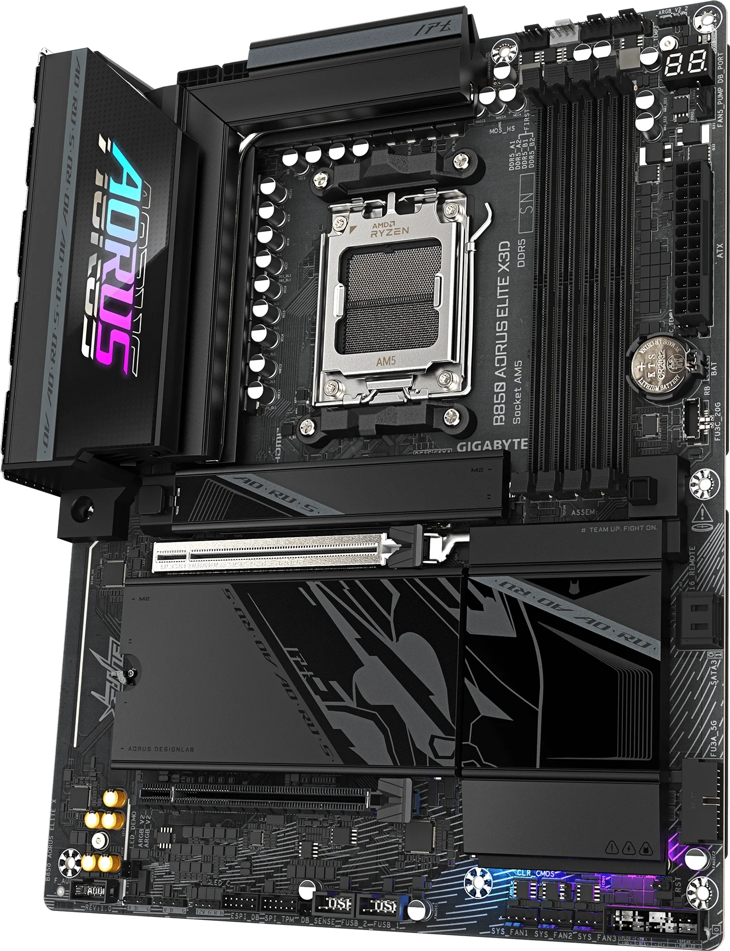 B850 AORUS ELITE X3D alternatif açı