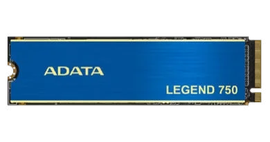 ADATA LEGEND 750 1 TB NVMe M.2 SSD