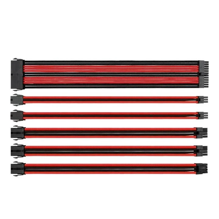 TtMod Sleeve Cable Kırmızı / Siyah • Örgü uzatma kablosu seti orijinal ürün görseli